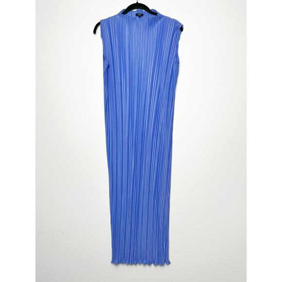 Rails Wakely Striped Sleeveless Midi Dress In Jewel Periwinkle Size Large - Picture 2 of 10